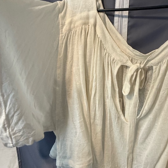 Free People Cream Knit Top - Picture 4 of 10